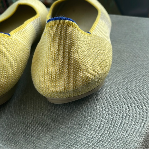 Rothy's Yellow Flats Comfortable Loafers - Picture 6 of 7